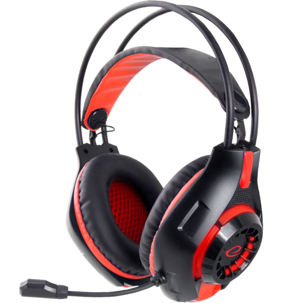 
ESPERANZA, 
Esperanza Gaming Headphone With Microphone Deathsrtike Red, 
Detail 1
