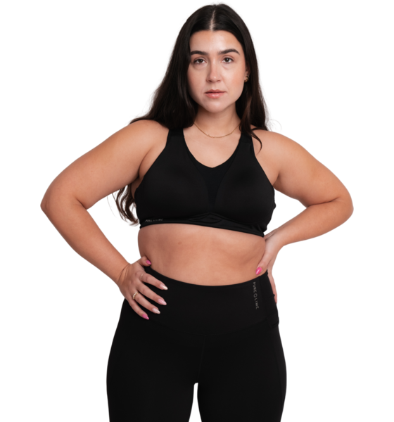 951350101101 PURE LIME Essence Mesh Bra  Model01 Detail