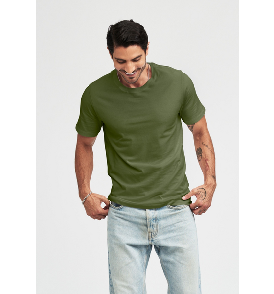 937304103101 FRANK DANDY Everyday Tee  Model01 Detail