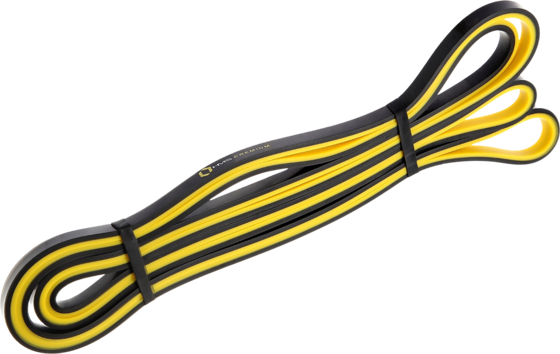 
NORTHIX, 
Exercise Band, Yellow-black, Premium Resistance, 
Detail 1
