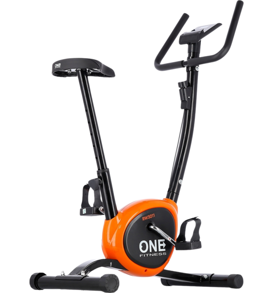 
NORTHIX, 
Exercise Bike, Black-orange, Adjustable Resistance, 
Detail 1
