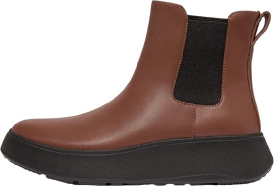 
FITFLOP, 
F-mode Leather Flatform Chelsea Boots, 
Detail 1

