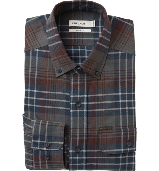 
CHEVALIER, 
Falcon Flannel Shirt Men, 
Detail 2
