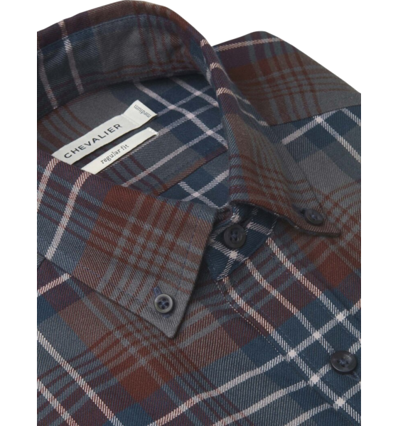 
CHEVALIER, 
Falcon Flannel Shirt Men, 
Detail 3
