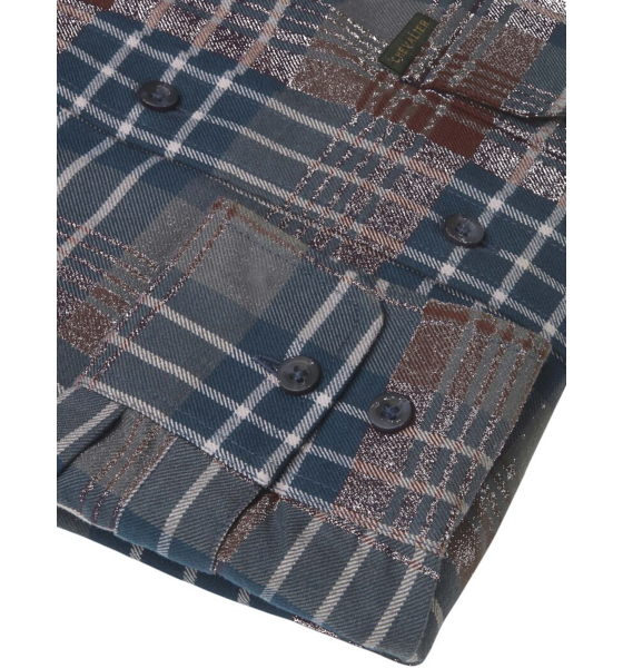 
CHEVALIER, 
Falcon Flannel Shirt Men, 
Detail 4
