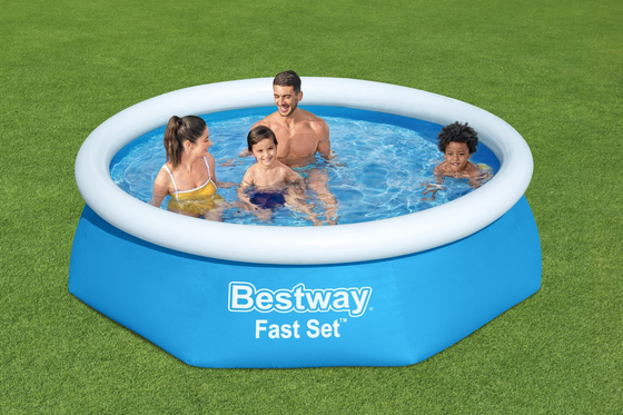 BESTWAY, Fast Set Pool 2,44 X 61cm Ej Filterpump