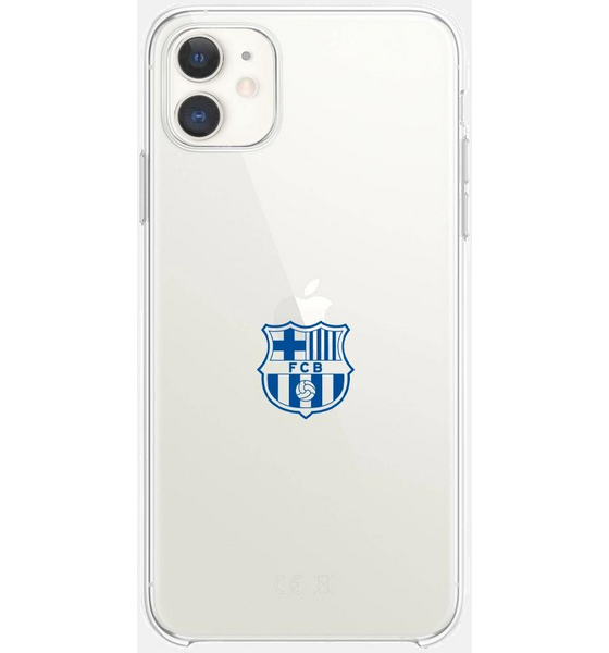 946443101101 PHONECASES3D Fc Barcelona Official Transparent Phone Case Blue Crest  Standard Detail