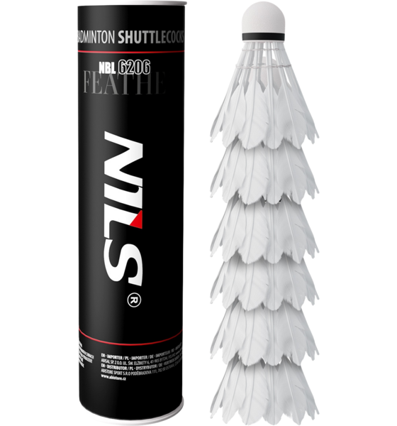 
NORTHIX, 
Feather Shuttlecocks, 6 Pack, 
Detail 1
