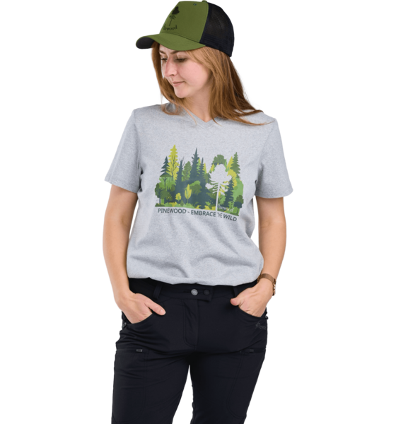 923638105101 PINEWOOD Finnveden Recycled Outdoor T-shirt W  Model01 Detail