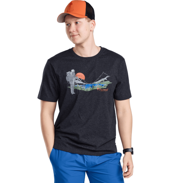 923644105101 PINEWOOD Finnveden Recycled Outdoor T-shirt  Model01 Detail