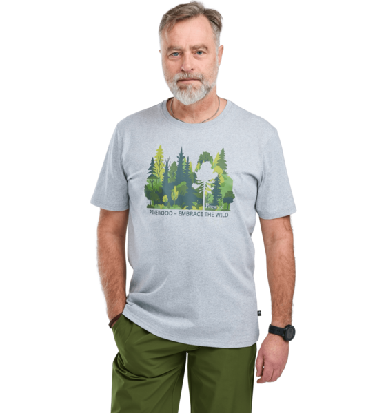923644106102 PINEWOOD Finnveden Recycled Outdoor T-shirt  Model01 Detail