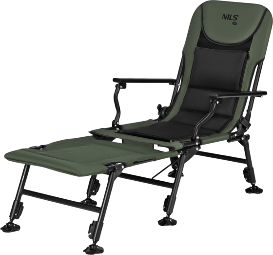 
NORTHIX, 
Fishing Chair With Footrest, Adjustable Backrest, 180 Kg, 
Detail 1
