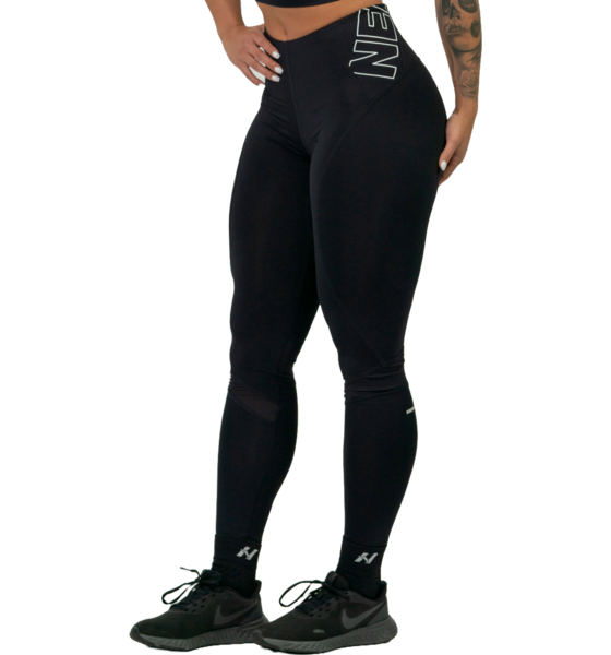 947408101101 NEBBIA Fit Active High Waist Leggings  Model01 Detail