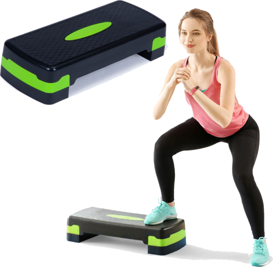
B2X, 
Fitness Step Aerobic Exercise 2 Steps Platform, 
Detail 1
