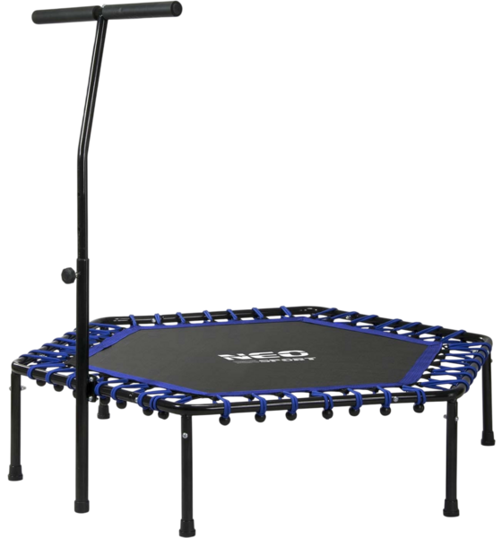 
B2X, 
Fitness Trampoline With Handle 127 Cm Neo-sport - Hexagonal Blue, 
Detail 1

