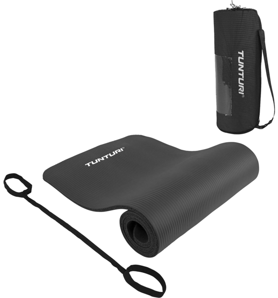 
TUNTURI, 
Fitnessmat Nbr, 180 Cm. Black, 
Detail 1
