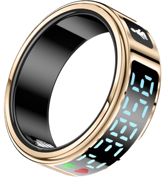 954101101101 FITPADDY Fitring Smart Ring Med Display  Standard Detail