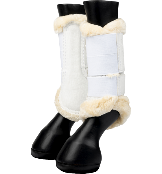 
LEMIEUX, 
Fleece Edged Mesh Brushing Boots, 
Detail 1
