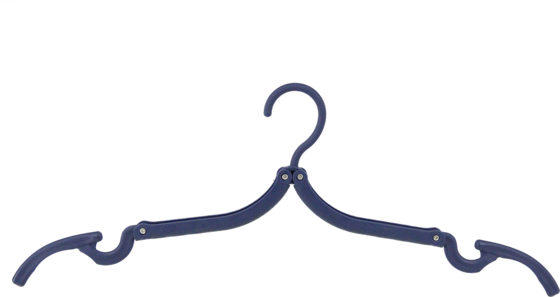 
ESSENTIAL ELEMENTS, 
Fold+dry Foldable Clothing Hanger 3-pack, 
Detail 1
