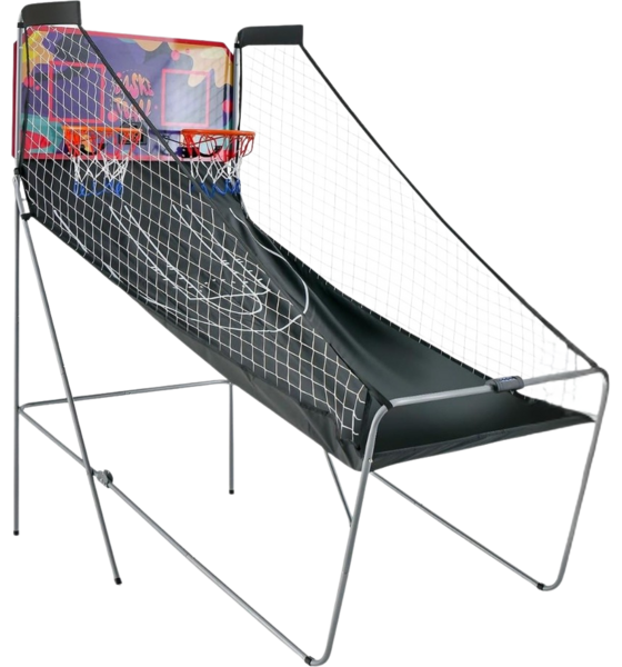 
NORTHIX, 
Foldable 2-hoop Basketball Arcade Game With 8 Modes, 
Detail 1
