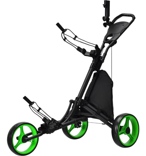 
NORTHIX, 
Foldable 3-wheel Golf Trolley With Adjustable Handle, 
Detail 1
