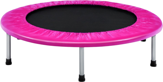 
NORTHIX, 
Foldable 97 Cm Pink Trampoline For Kids, 150 Kg Capacity, 
Detail 1
