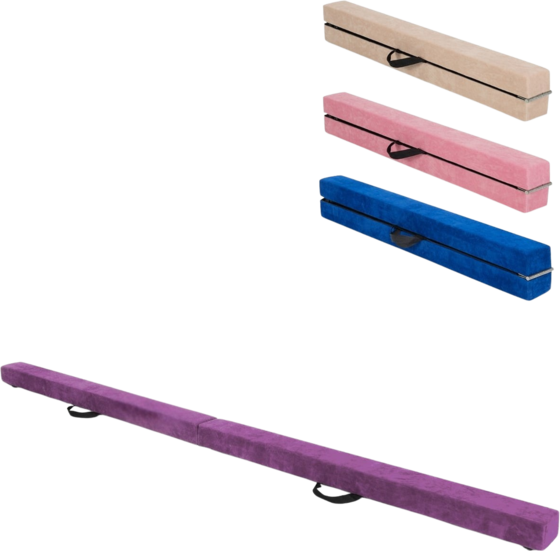 
NORTHIX, 
Foldable Gymnastics Balance Beam, 210cm, Non-slip, Purple, 
Detail 1
