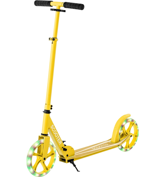 
NORTHIX, 
Foldable Scooter With 110kg Capacity, 2 Led Wheels, Adjustable Height, 
Detail 1
