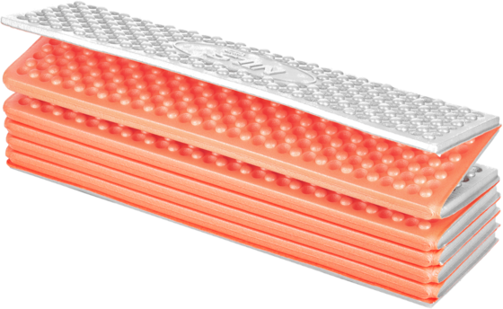 
NORTHIX, 
Foldable Tourist Mat, Aluminum Edge, 195 Cm, Orange, 
Detail 1
