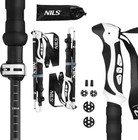 
NORTHIX, 
Foldable Trekking Poles &ndash; Lightweight, Adjustable, 
Detail 1
