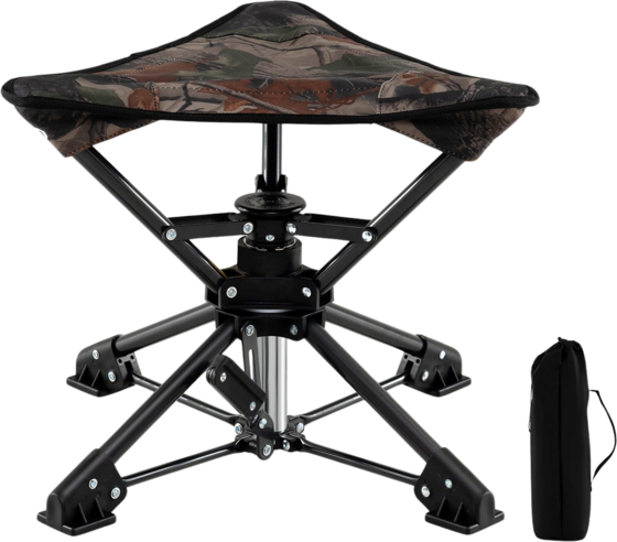 
NORTHIX, 
Folding Camping Stool, 360&deg; Swivel, Anti-sink Feet, 
Detail 1
