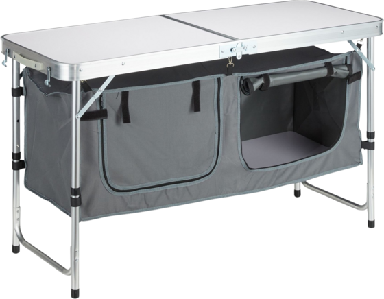 
NORTHIX, 
Folding Camping Table With Removable Fabric Cabinet, 
Detail 1
