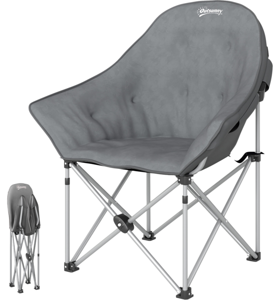 
NORTHIX, 
Folding Chair, Foldable Camping Chair With Side Pocket, Padded Carry Bag, Outdoor Folding Chair, Loa, 
Detail 1
