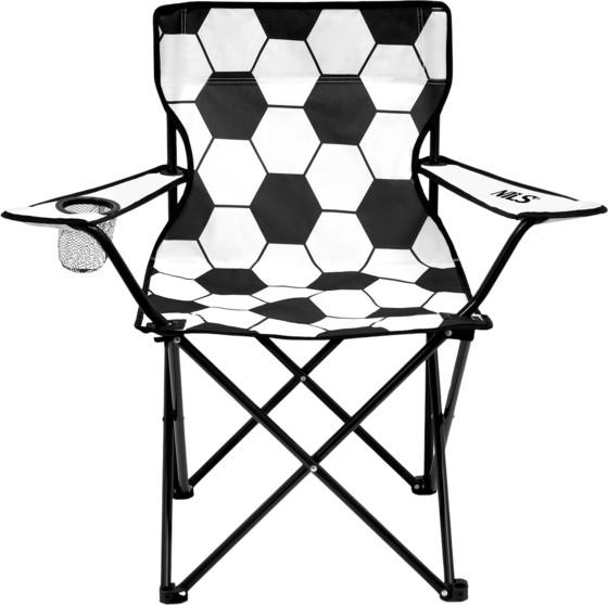 
NORTHIX, 
Folding Chair, White-black, Portable, Compact, 
Detail 1

