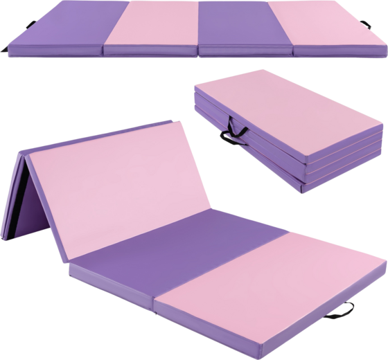 
NORTHIX, 
Folding Gymnastics Mat 8x4x2, Pu Cover, Handles, 
Detail 1
