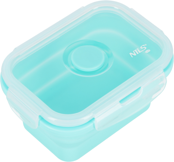 
NORTHIX, 
Folding Lunch Box, Mint, 355ml, Compact Container, 
Detail 1
