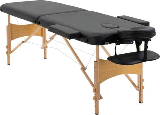 
NORTHIX, 
Folding Massage Table, Portable Massage Table With Headrest, Height Adjustable, Faux Leather  Wood,, 
Detail 1
