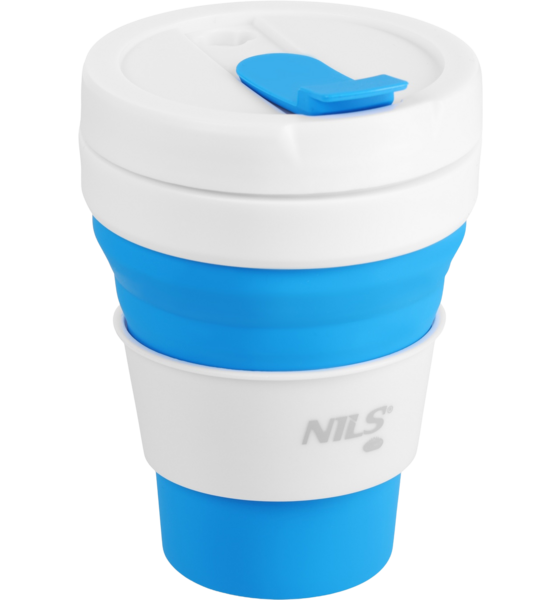 
NORTHIX, 
Folding Silicone Cup, 475ml, Blue, 
Detail 1
