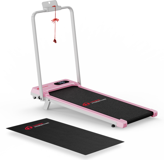 
HOMEFITNESSCODE, 
Folding Treadmill With Handrail 1&ndash;6km/h, 2.5hp (mat), 
Detail 1
