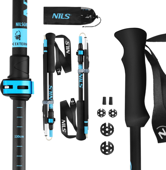 
NORTHIX, 
Folding Trekking Poles &ndash; Lightweight, Adjustable, 
Detail 1
