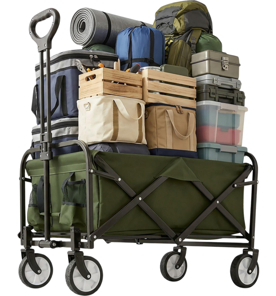 
NORTHIX, 
Folding Wagon For Beach, Camping, Shopping, Large Capacity, 
Detail 1
