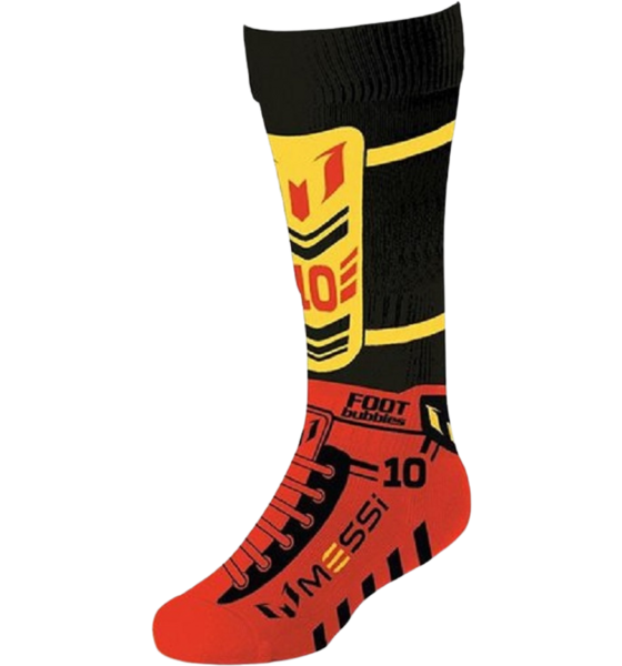
B2X, 
Foot Bubbles Jumbo Socks Messi - Orange, 
Detail 1
