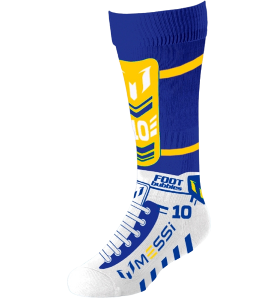 
B2X, 
Foot Bubbles Jumbo Socks Messi - White, 
Detail 1
