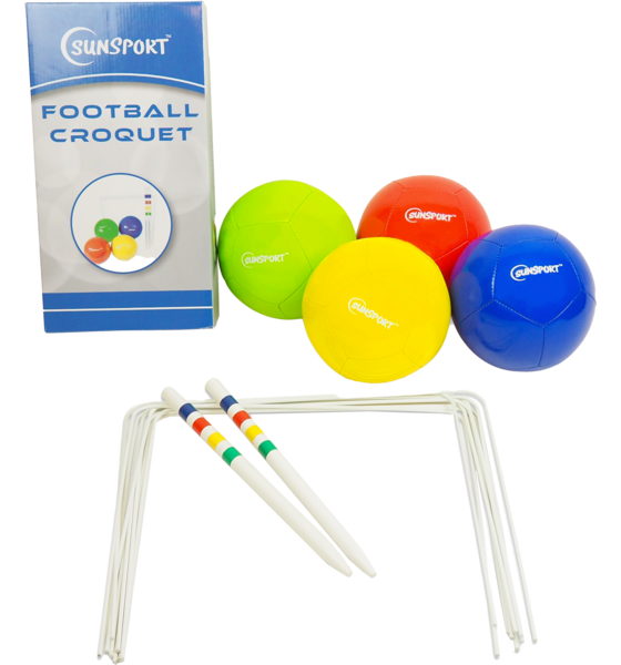 
SUNSPORT, 
Football Croquet, 
Detail 1
