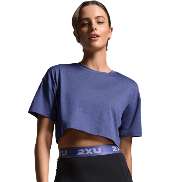 
2XU, 
Form Soft Jersey Crop Tee, 
Detail 1
