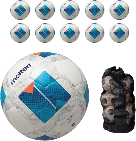 
MOLTEN, 
Fotboll 3555 5 + Bolls&auml;ck, 
Detail 1
