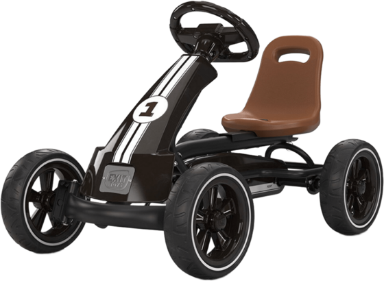 
EXIT, 
Foxy Pedal-gokart - Espresso Svart, 
Detail 1
