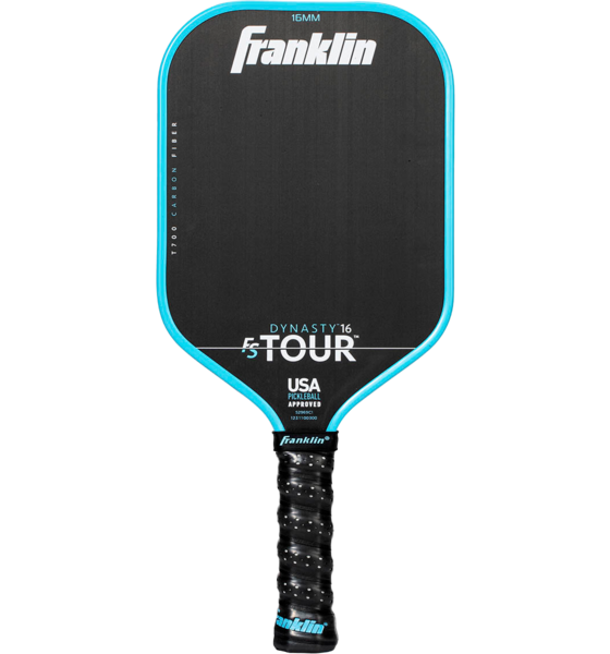
FRANKLIN, 
Franklin Tour Dynasty 16mm Pickleballracket  - Bl&aring;, 
Detail 1
