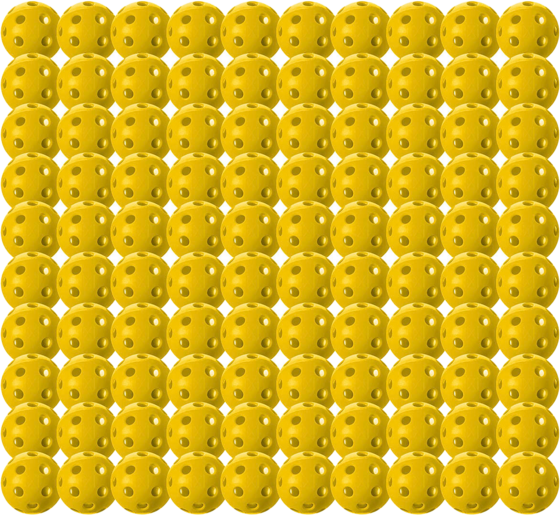 
FRANKLIN, 
Franklin X-26 Indoor Gul Pickleball Bollar - 100-pack, 
Detail 1
