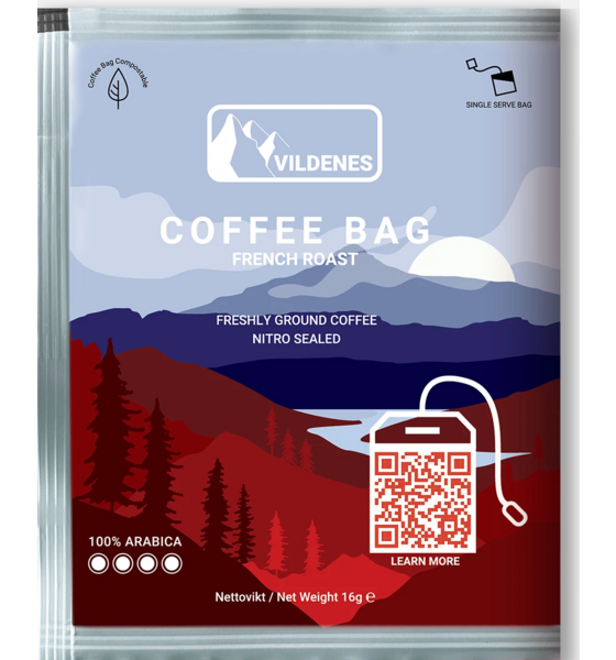 
VILDENES, 
Franskrost Coffee Bag 17-pack, 
Detail 1
